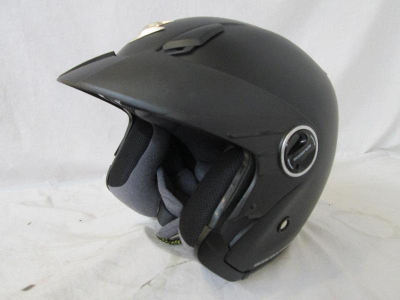 Scorpion exo-250 matte black motorcycle helmet xs