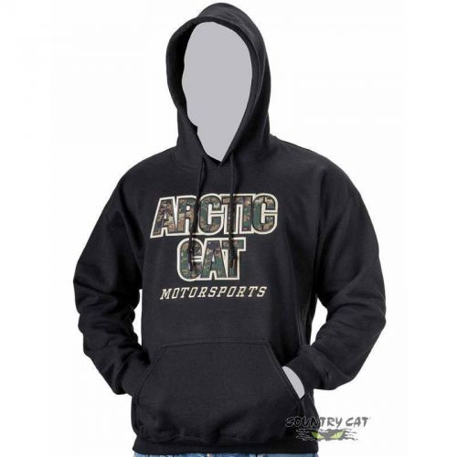 Arctic cat men&#039;s arctic cat digital camo hoodie sweatshirt - black - 5259-56_