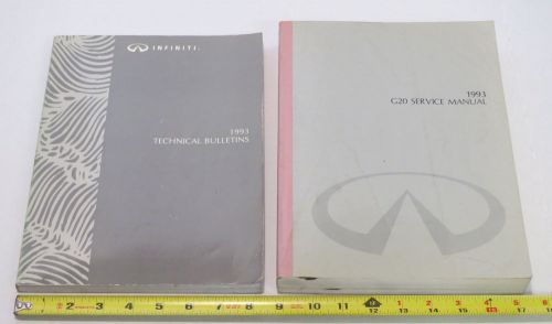1993 infiniti g20 p10 series full size service shop repair &amp; technical manual