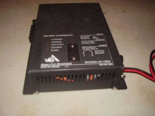 Analytic systems bcd300v-32-12em dc battery charger