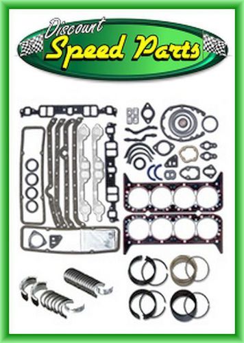 1991-1995 enginetech bbc chevy 454 7.4l engine remain kit rings gaskets bearings