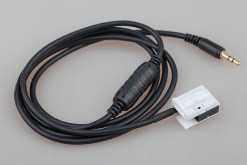 Aux input adapter cable for bmw 3-series e90 e91 e92 e93 e87 e88 e81 e82 e60 e61