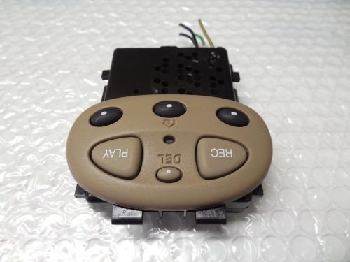 Tan rolling code homelink transmitter switch w travel note voice recorder oem