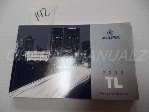 2006 acura tl owner owners owner&#039;s manual