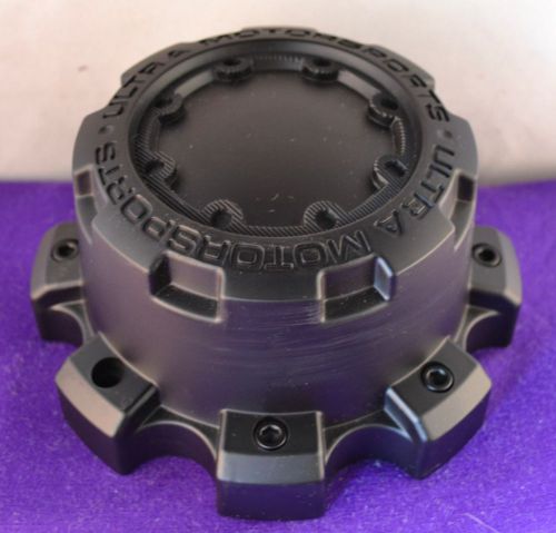 Ultra black wheel center cap set of one (1) # 89-9879