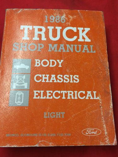 86&#039; ford truck manual