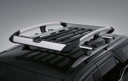 Genuine toyota all new fortuner 2015 car accessories roof racks tray