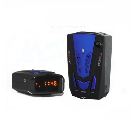 360 degree detection voice alert car radar detector russia and english voice for