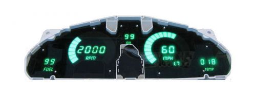 Mazda miata 5 gauge digital dash gauge panel led with tach! 1990 - 98kit!