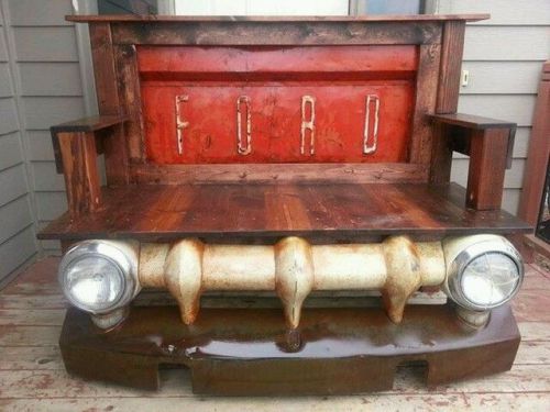 1951 &amp; 57-60 ford tailgate bench