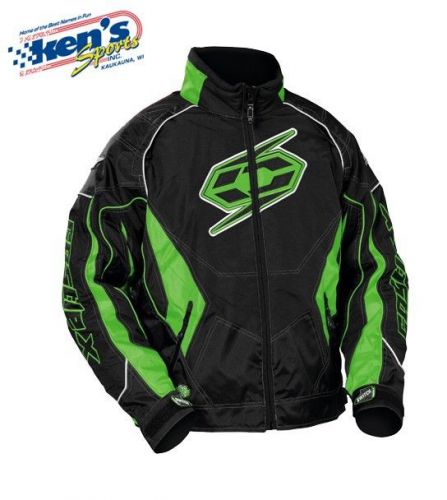 Castle x men&#039;s green switch-12 winter snowmobile jacket 72-804_