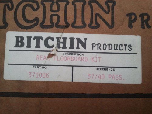Bitchin brand 1937 - 1940 rear floor board kit