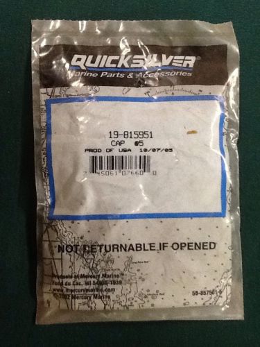 Mercruiser quicksilver new 19-815951 cap 5 pack