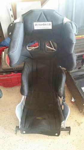 12&#034; ultra shield vs halo jr containment racing seat late model legends race car