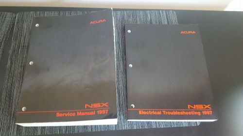 1997 acura nsx service manual and electrical troubleshooting manual