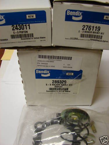 Bendix e-3 brake valve major kit #289329 3g3006h