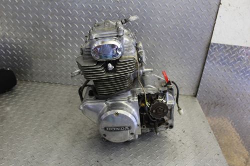 1971 honda cb350 cb 350 super sport engine motor 10,806 miles