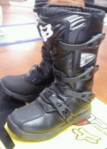 2016 fox youth comp 3 mx boots size 6 motocross 05041 001 6 used once