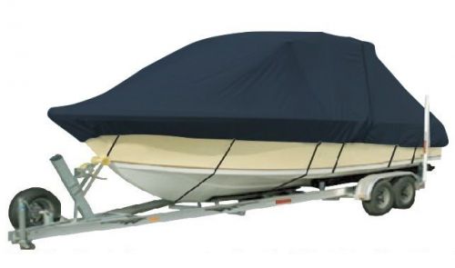 Boat cover for wellcraft 212 fisherman center console t-top hard-top navy