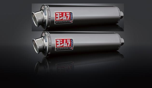 Yoshimura rs-3 dual bolt-on exhaust stainless fits suzuki tl1000r 1998-2003