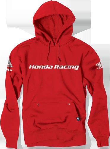 Factory effex-apparel honda racing pullover hoodie xl red