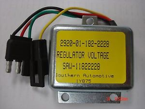 Southern automotive / prestolite voltage regulator 12-volt vsh-6201g (8-354)
