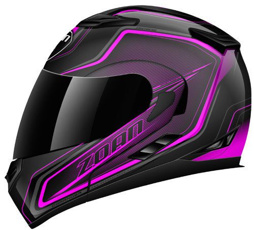 Zoan flux 4.1 sn helmet, commander gloss magenta pink lg