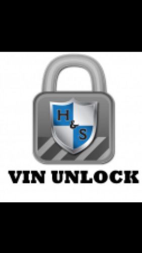 Unlimited h&amp;s unlocking service mini maxx, xrt pro, black maxx vin unlock