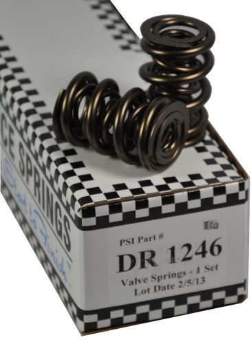 Psi dr1246 premium triple roller valve springs 1.645&#034; .800&#034; lift new set of 16