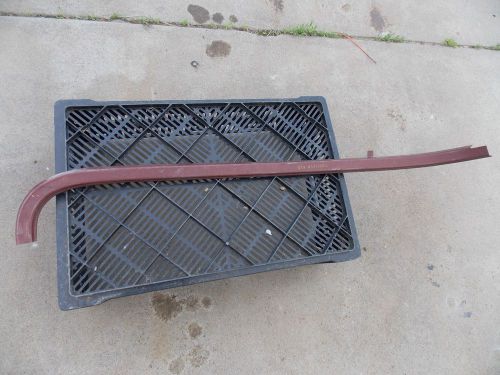 1957 ford lh luggage compartment trunk door opening drain  ford nos