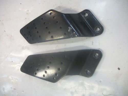 89-99 1991 yamaha fzr600 footrest plate left and right set 3he-27445-01-00 27446
