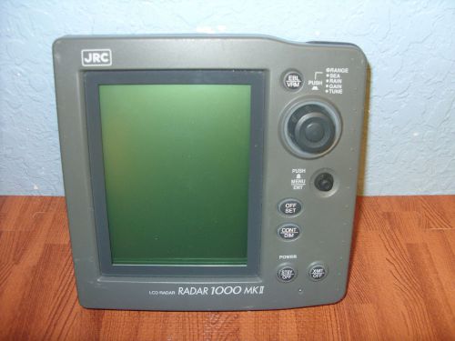 Jrc radar 1000 mk ii display - for parts or repair only - doesn&#039;t power on