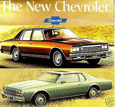 1978 chevy caprice &amp; impala brochure-coupe-sedan-wagon