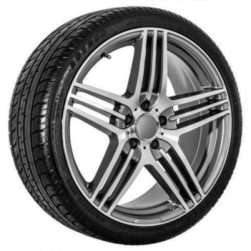 19 inch mercedesmachine faced/gunmetal replica wheels and tires (521)