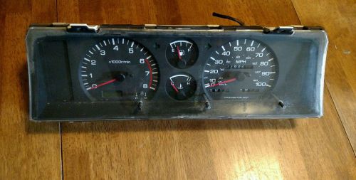 1993 nissan se truck v6 manual instrument gauge cluster speedometer oem 93