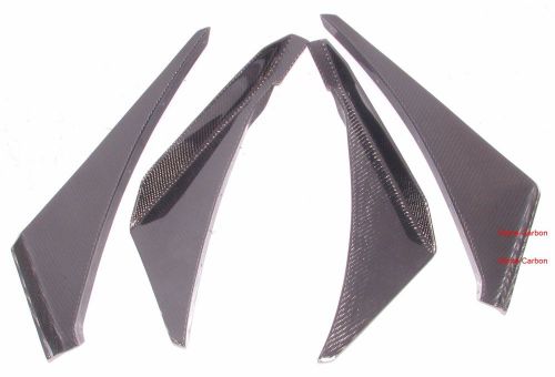 For lotus exige s2 2004-2008 real carbon fiber front canards 4pcs