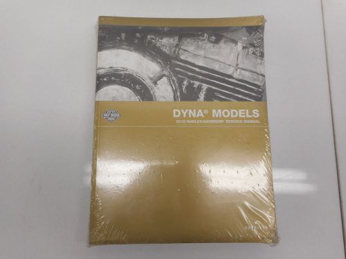 Harley 2010 dyna models nos factory service manual 99481-10