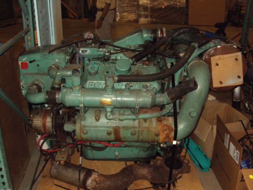 Detroit diesel 6v92 engine 500 hp marine application