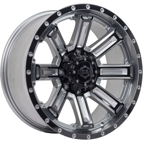 17x9 gunmetal switchback 5x4.5 &amp; 5x5 +10 rims open country mt 35 tires