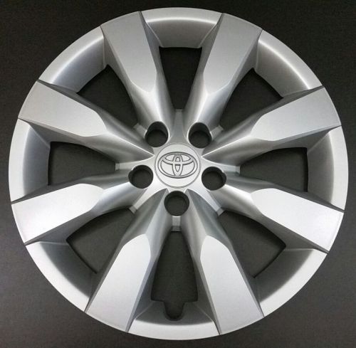 New toyota corolla hubcap 2014 2015 2016 wheelcover 16&#034; genuine factory oem