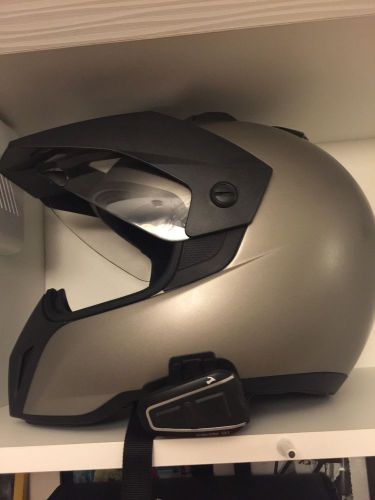 Bmw enduro helmet with scala rider q1 bluetooth