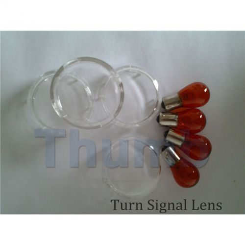 Motorcycle turn signal lens for harley softail dyna glide sportster 2002-2013 03