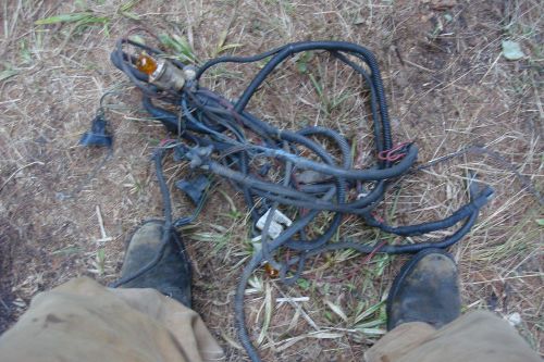 Fisher snow plow valve wire harness from 1979 gmc truck, good useable condition