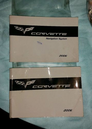 Corvette-owners-manual-packet-original-oem  2006-