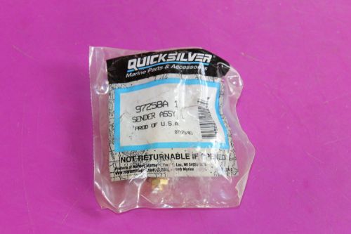 Mercury quicksilver sender assy. part 97258a1. 97258a 1.