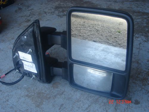 08-14 ford superduty power passenger side tow mirror - oem lot # 2