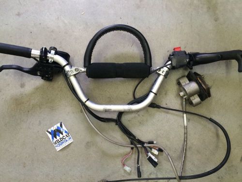 2011 2012 polaris assault pro rmk 800 handlebars with controls snowmobile