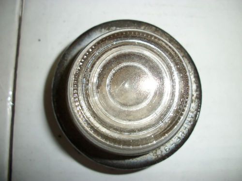 Vintage yankee 975 back up reverse marker light glass lens auto car truck