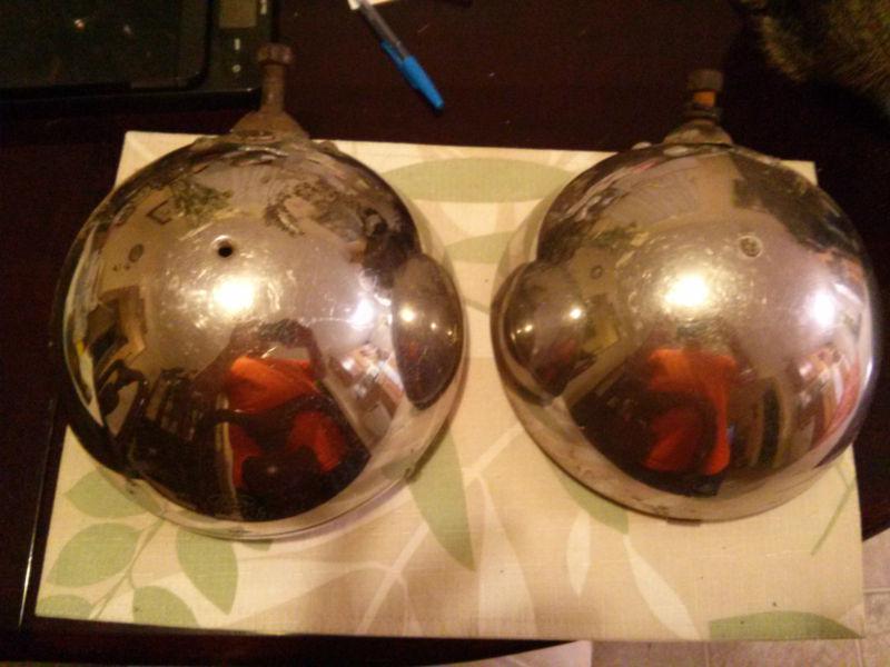Pair of 1930 1931 model a ford headlamp buckets