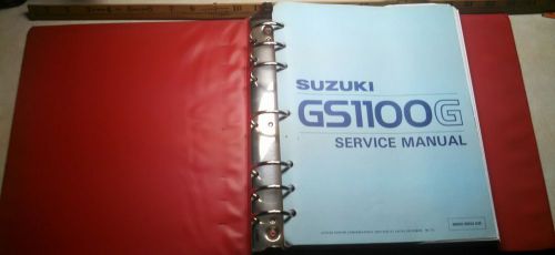 Original oem suzuki gs1100g dealer repair service shop manual 99500-39022-03e
